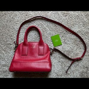 Kate Spade | Southport Avenue Small Jenny Red Leather Satchel